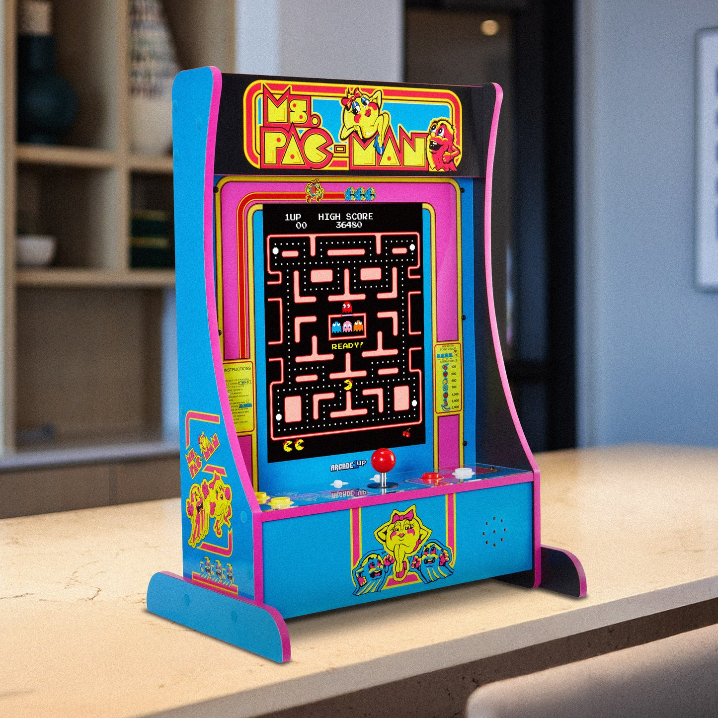 Ms. PAC-MAN Partycade 12 Games in 1