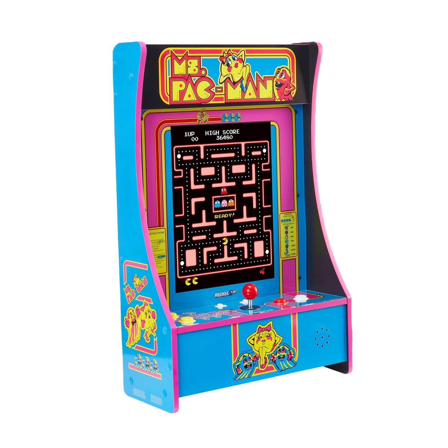 Ms. PAC-MAN Partycade 12 Games in 1