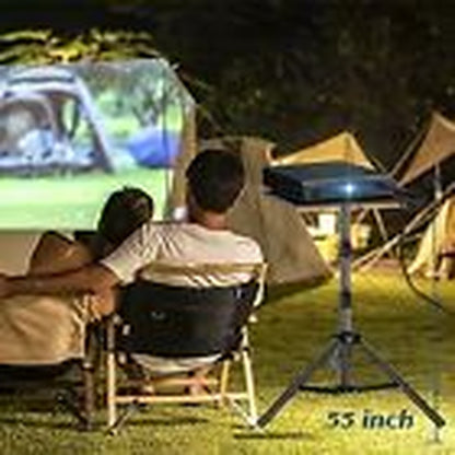Projector Stand 22 to 55 Inch Laptop Tripod with Phone Holder for DJ Equipment