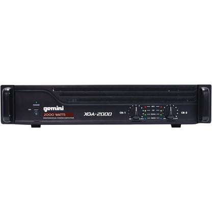 NEW!  XGA-2000 2000 Watt 2 CH Power Amplifier Professional DJ Stereo Amp