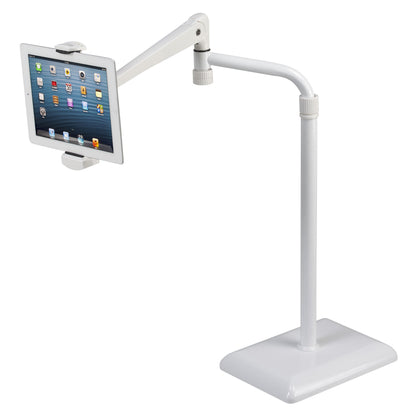 Height Adjustable 360-Degree Rotating Floor Stand for Tablets