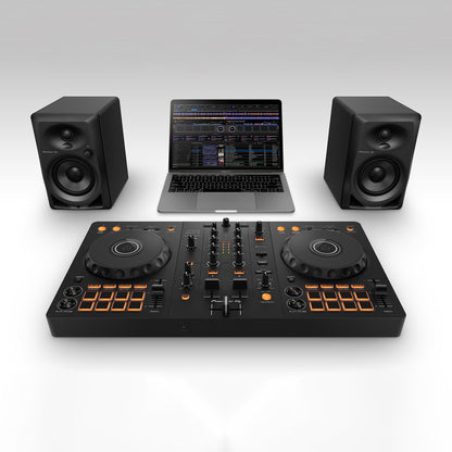 DDJFLX4 2-Deck Rekordbox and Serato DJ Controller - Graphite