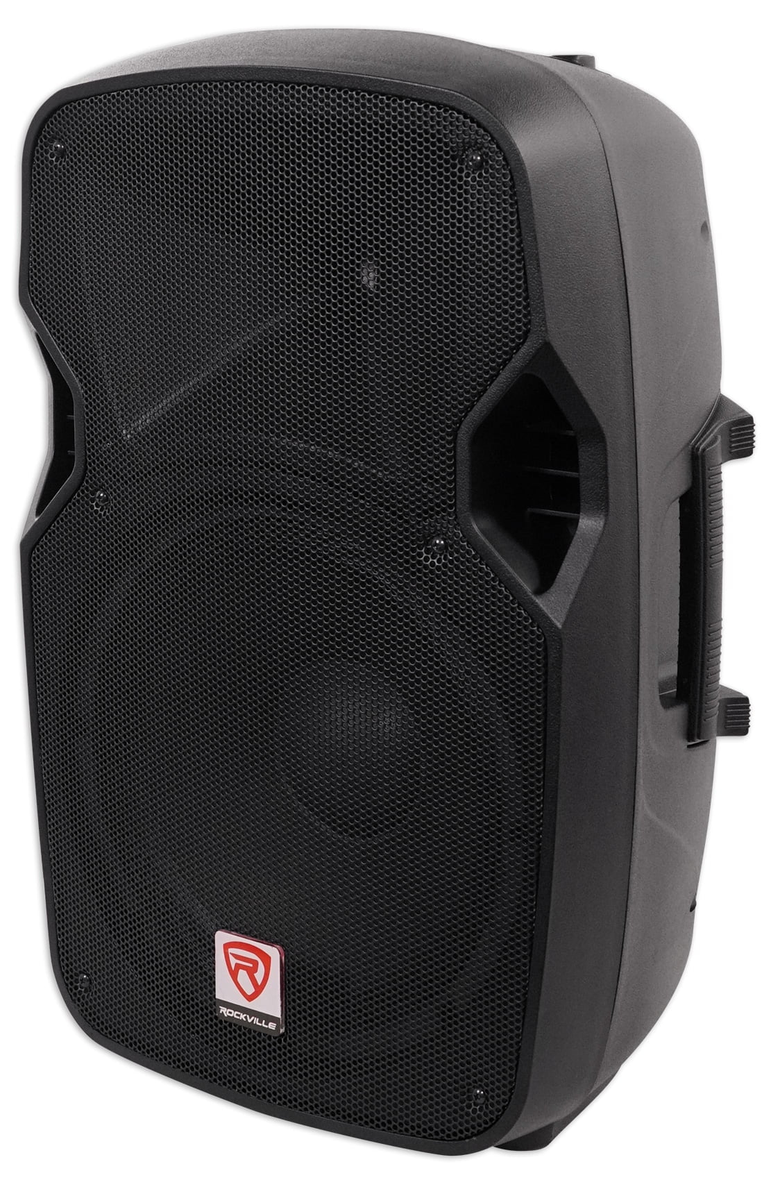 (2)  SPGN124 12" Passive 2400W DJ PA Speakers+Stands+Cables+Carry Bag