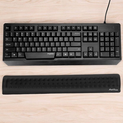 Memory Foam Keyboard Wrist Rest&Gaming Mouse Pad with Wrist Support, Ergonomic Wrist Pad for Office, Home Office, Laptop, Desktop Computer, Gaming Keyboard